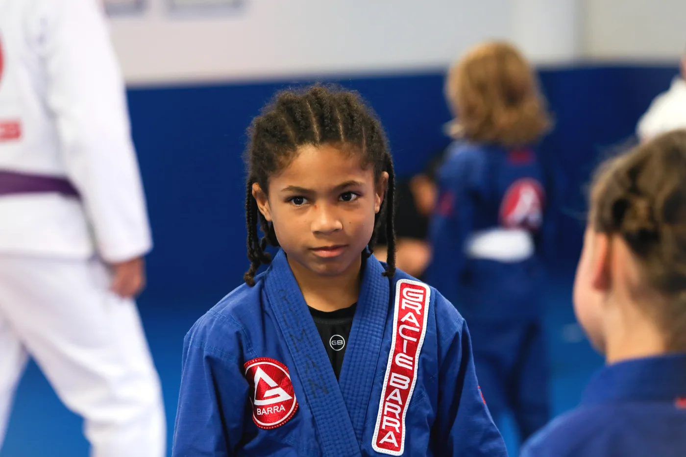 A kids class at Gracie Barra Holbrooks