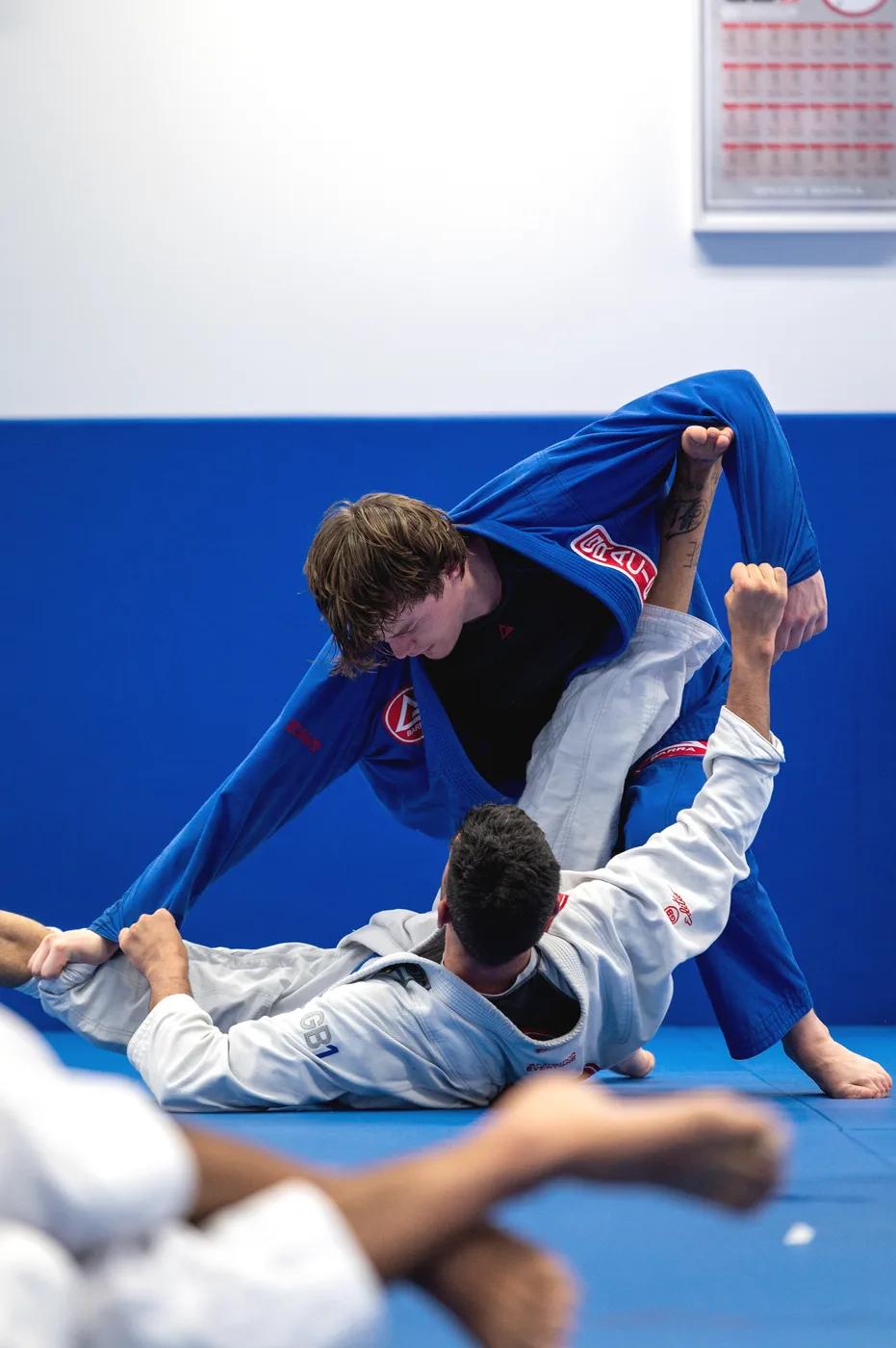 Training at Gracie Barra Holbrooks