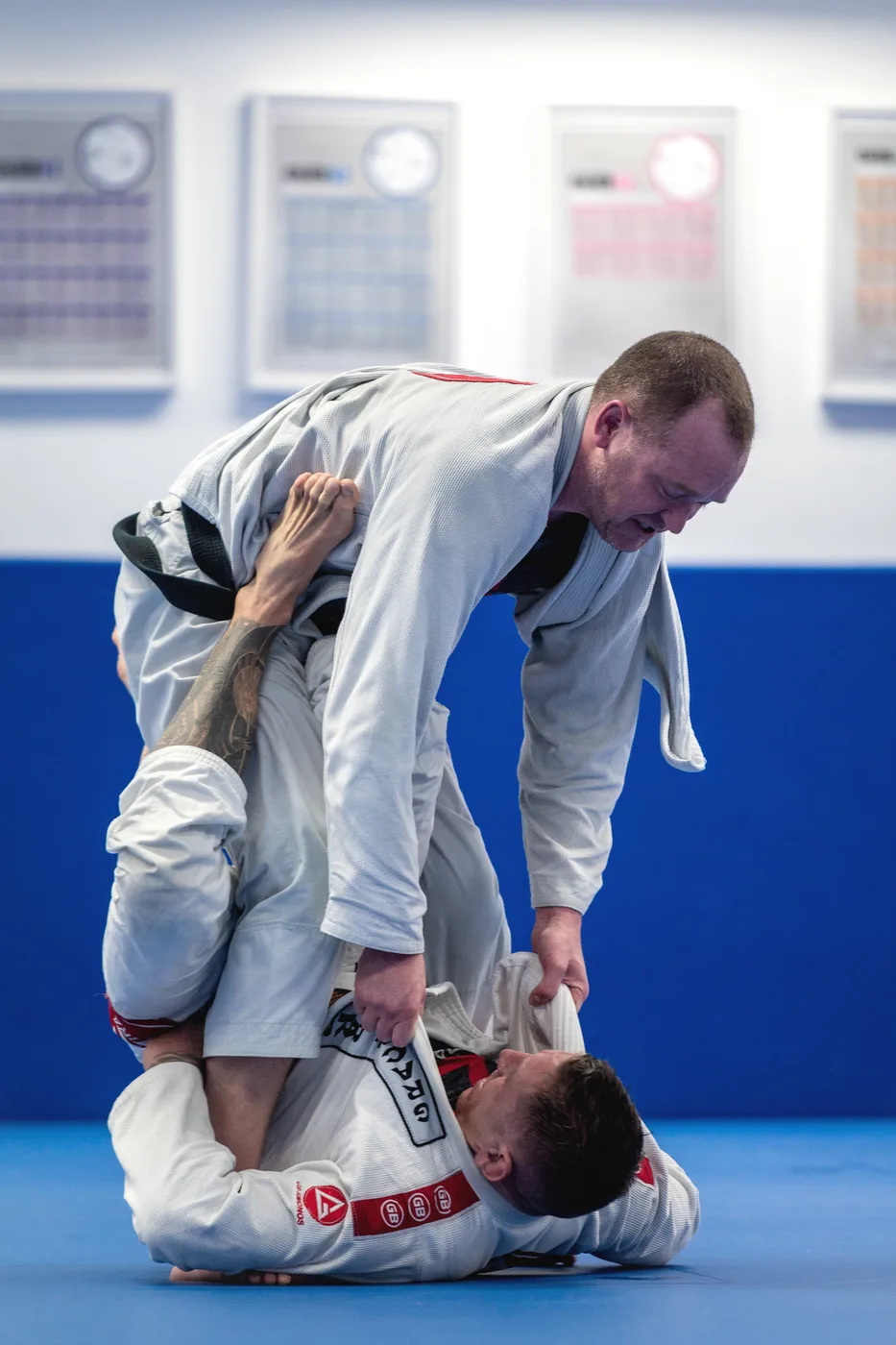 Training at Gracie Barra Holbrooks