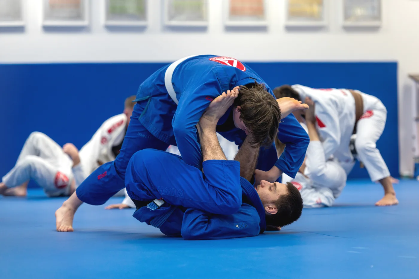Training at Gracie Barra Holbrooks
