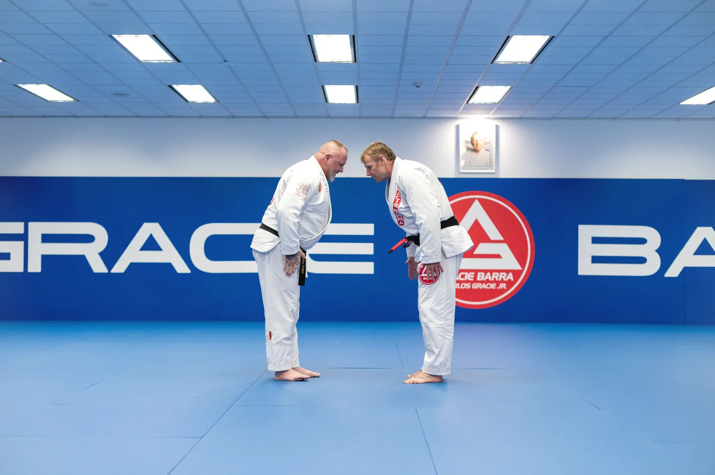 Students training at Gracie Barra Holbrooks