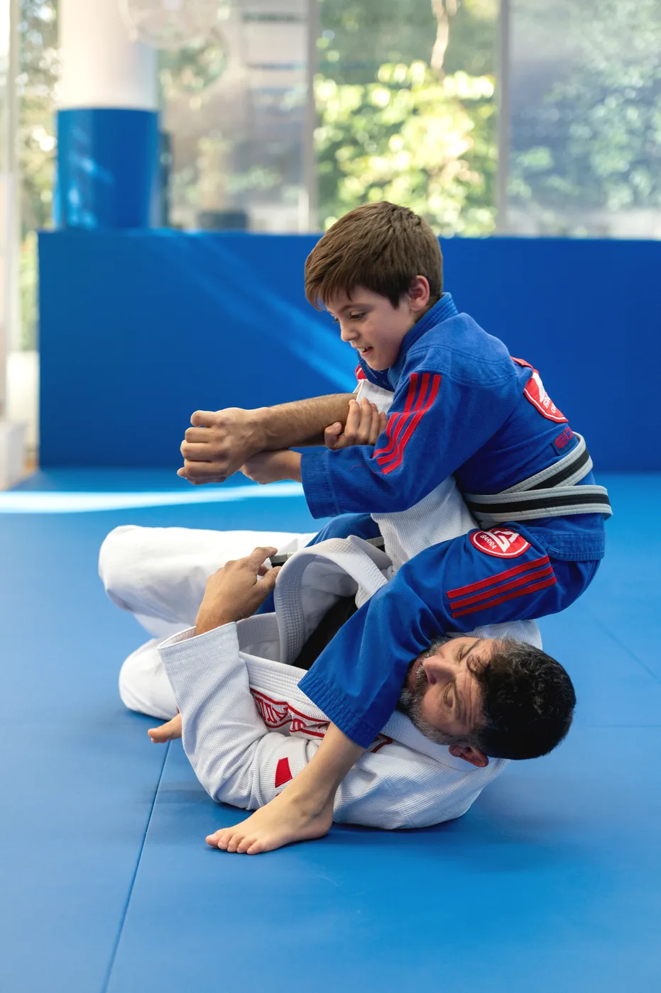 Training at Gracie Barra Holbrooks